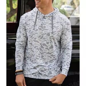 Burlebo White Camo Men’s Hoodie